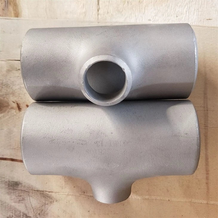 305 443 Stainelss Steel Pipe Fitting Three-way
