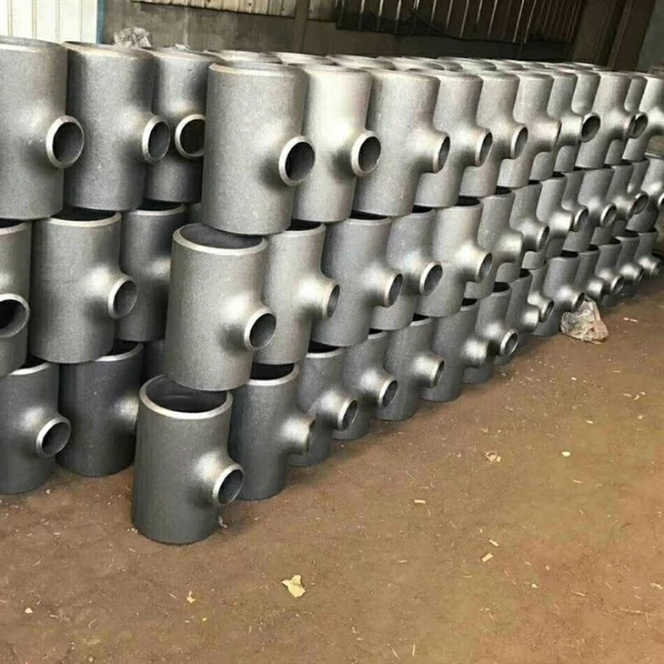 305 443 Stainelss Steel Pipe Fitting Three-way