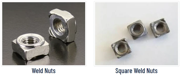 Square Weld Nuts Square Weld Nuts