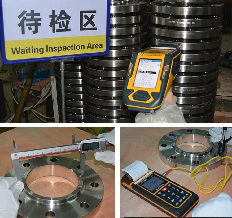 Incoloy 800 Welding Neck Flanges Inspection Incoloy 800 Welding Neck Flanges Inspection