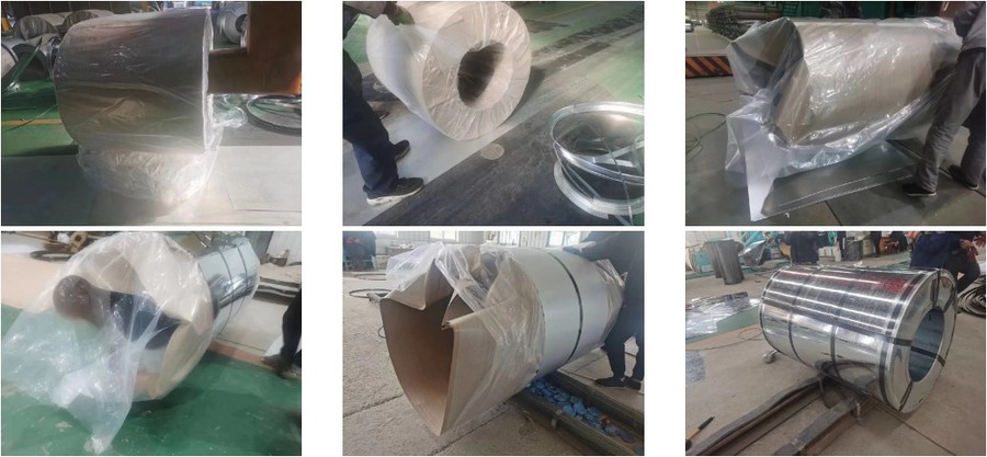 AISl 201 Bright Annealed Coils Packaging AISl 201 Bright Annealed Coils Packaging